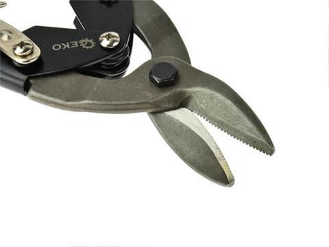 GEKO G01366 Nůžky kleště na plech kov drát levé 10" izolovaná rukojeť 250mm