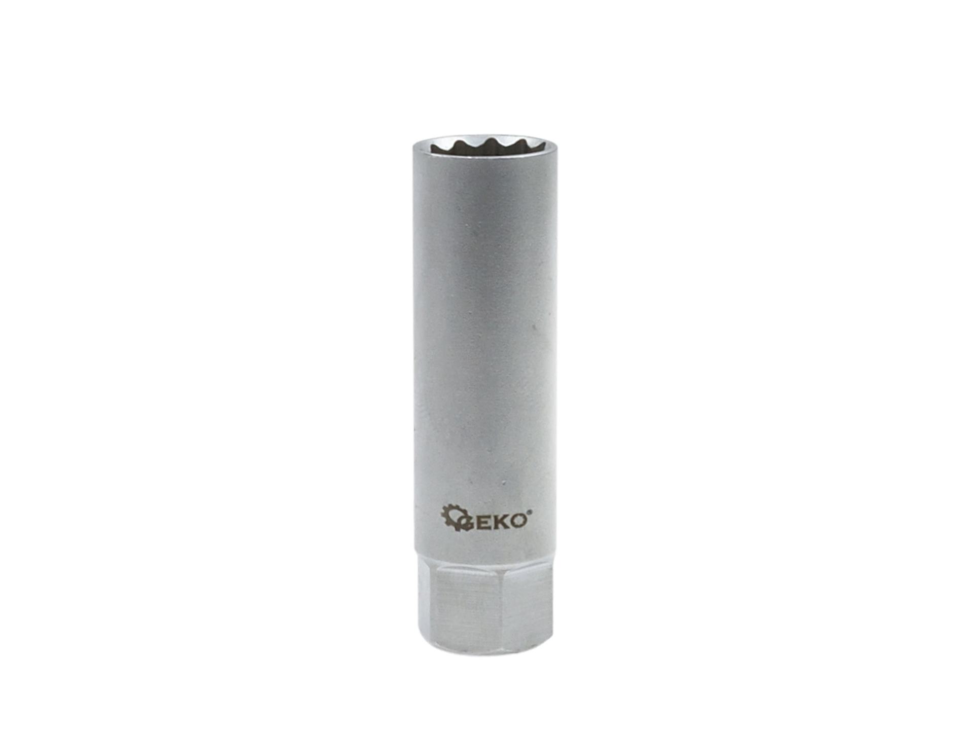 GEKO G13501 Nástrčný klíč na zapalovací svíčky 3/8" 14mm 12hran Renault BMW