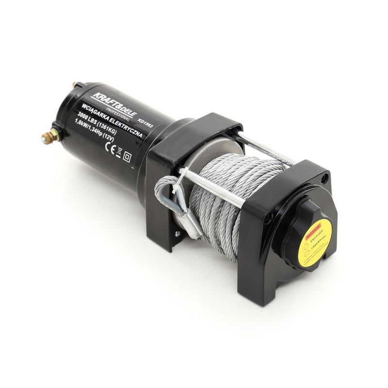 Kraft&Dele KD1562 Lanový elektrický naviják kladkostroj 1361kg 12V