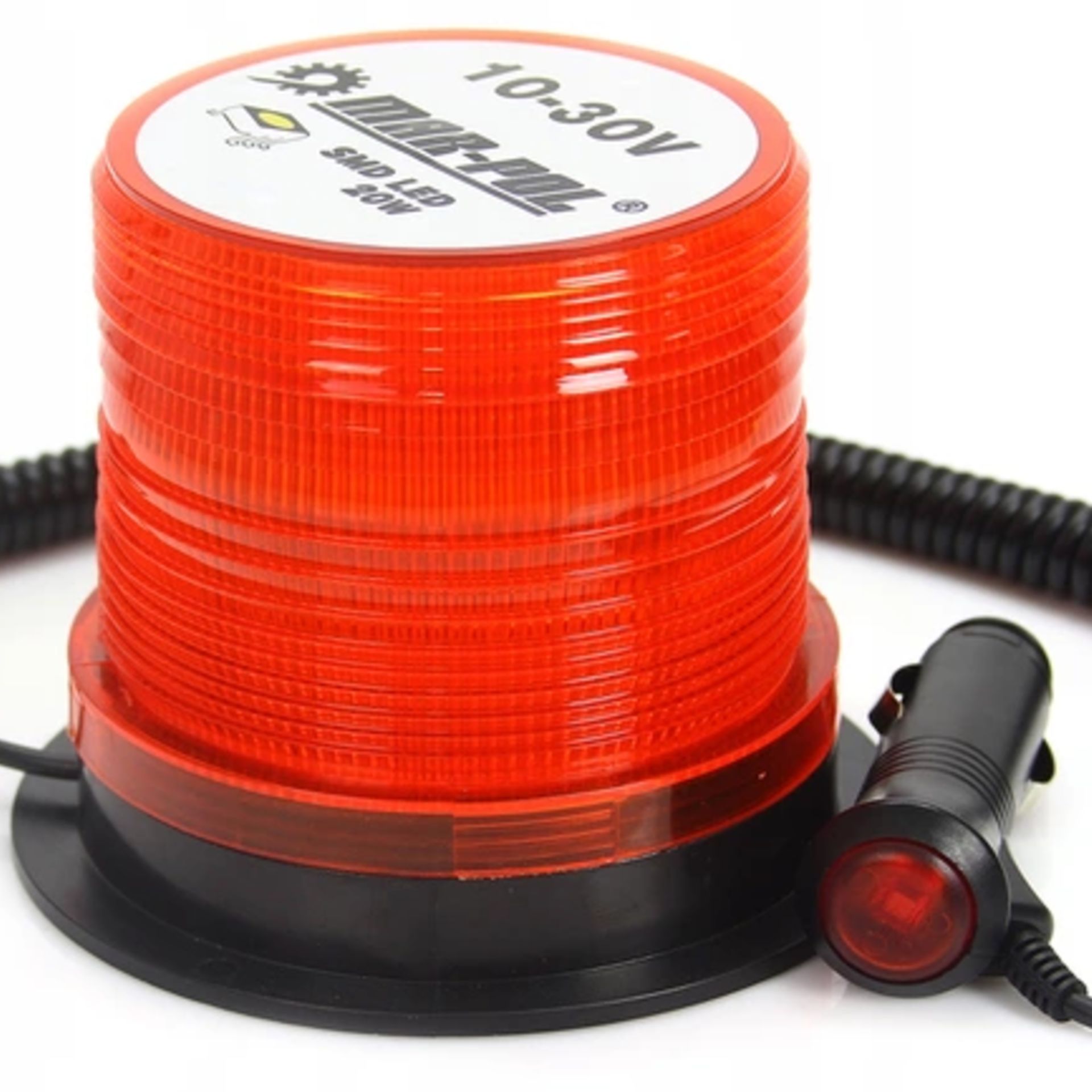 Marpol M82710  LED maják oranžové výstražné světlo 10-30V 40-LED