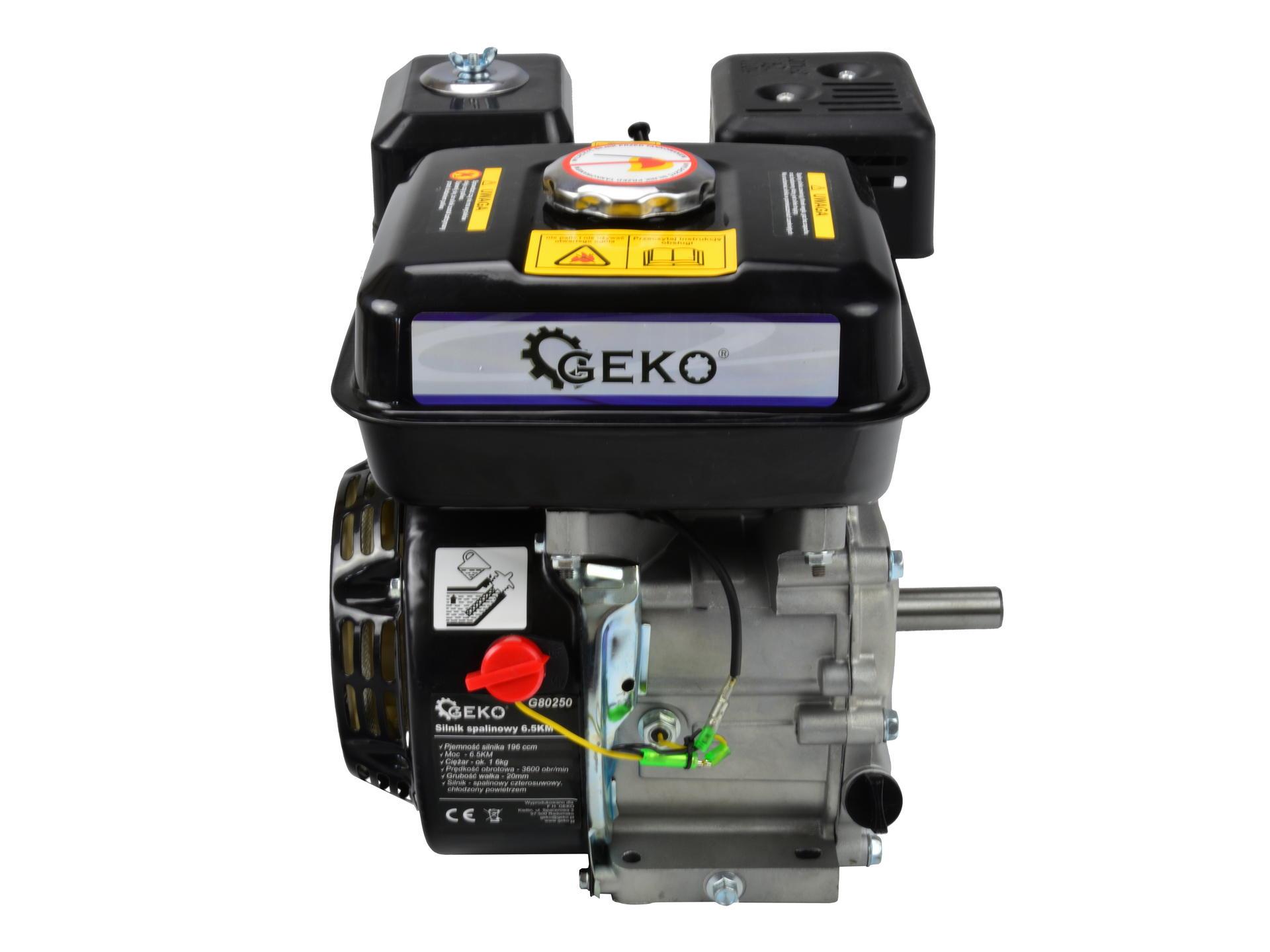 GEKO G80250 Benzínový spalovací motor 7HP čtyřtaktní hřídel 20mm