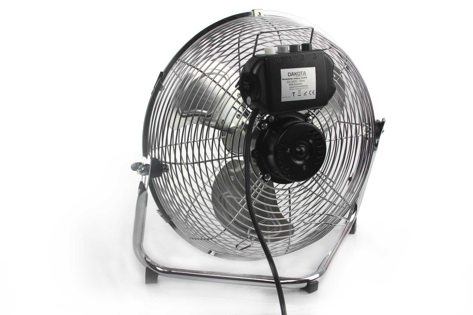MAR-POL M90102 PODLAHOVÝ VENTILÁTOR 20"/50cm /120W/DAKOTA/