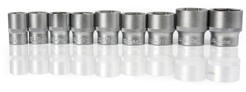 MAR-POL M58205 Nástrčné klíče 1/2" 20ks 8-32mm /KLIP/