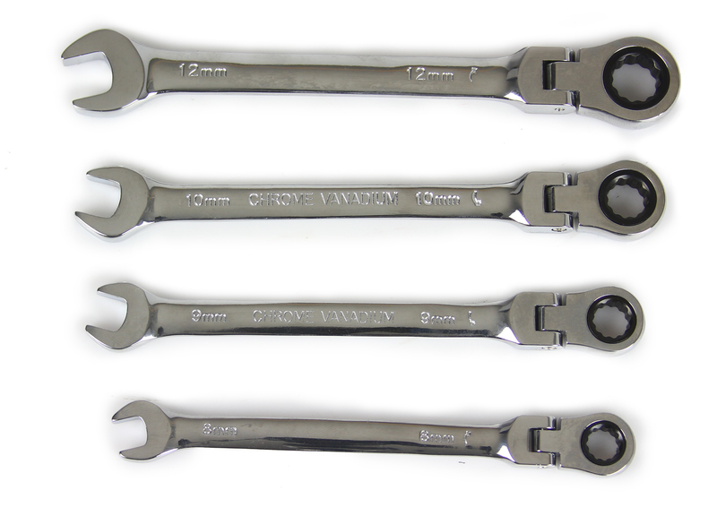 MAR-POL M58611 Ráčnové klíče 22 ks /kloubové/ 6-32mm