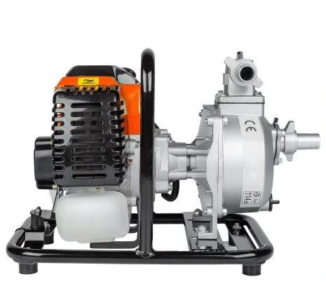 EUROCRAFT WP10 sada Benzínové motorové čerpadlo na vodu 1" 3,8kW / 5,2HP příslušenství 