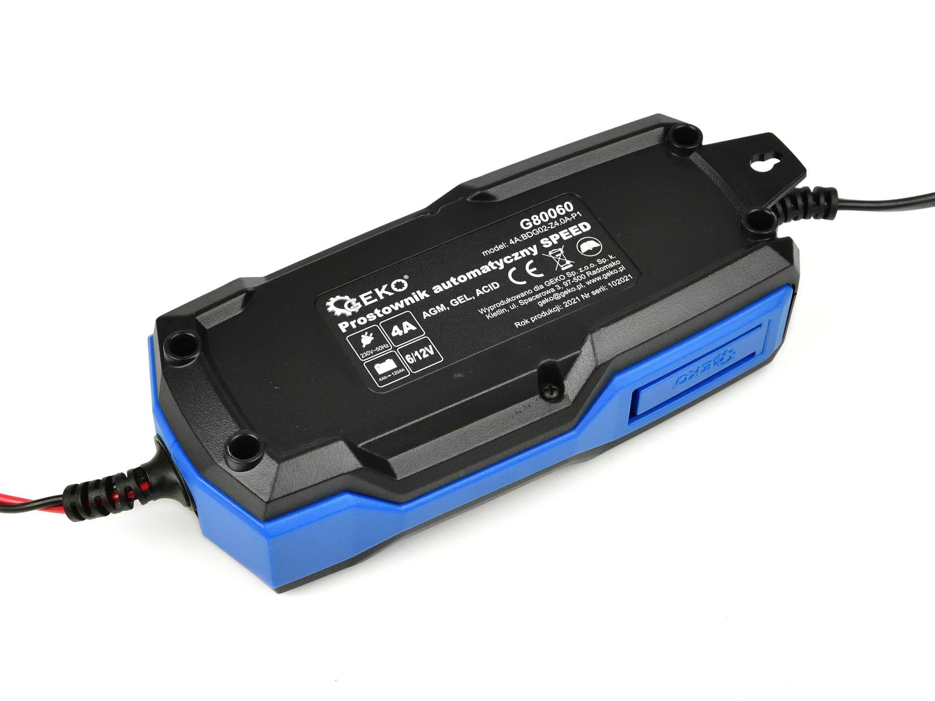 GEKO G80060 Automatická nabíječka SPEED 6/12V 4A 4-120Ah