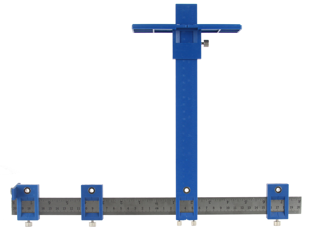 MAR-POL M15260 Tesařská šablona pro vytyčení otvorů 25 cm 