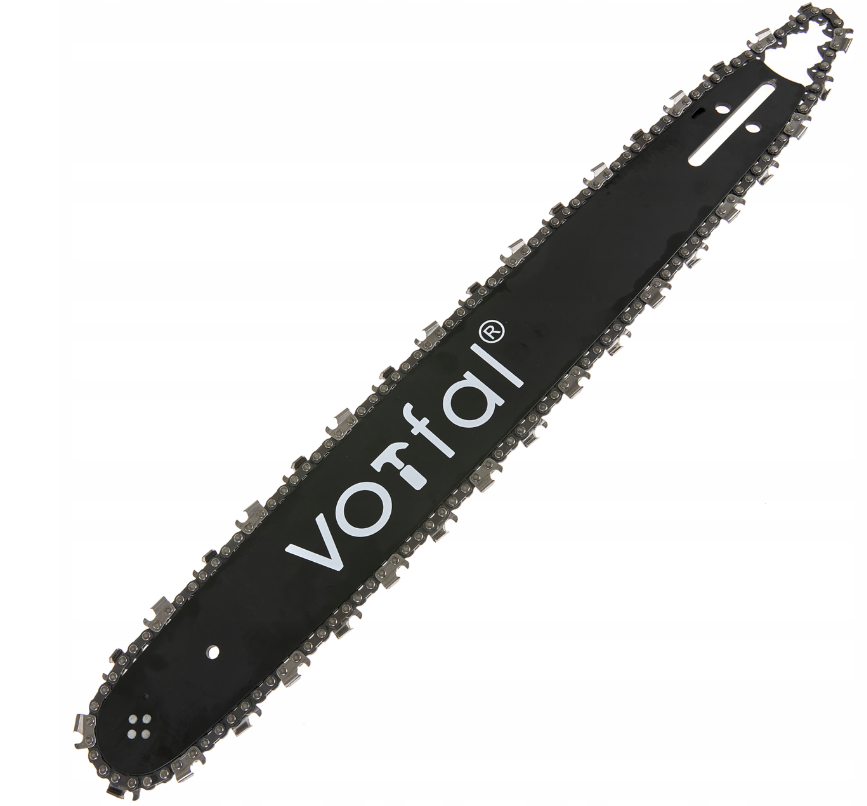 SILVER S11158 Vodicí lišta pro pilu + 2 řetězy 325 18" 45cm 058 72 V07473