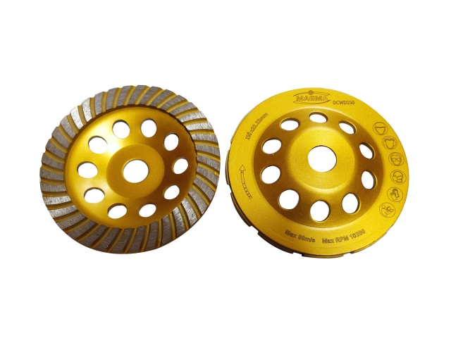 Magma DCWT150 Diamantový brusný kotouč 150x22,23 turbo