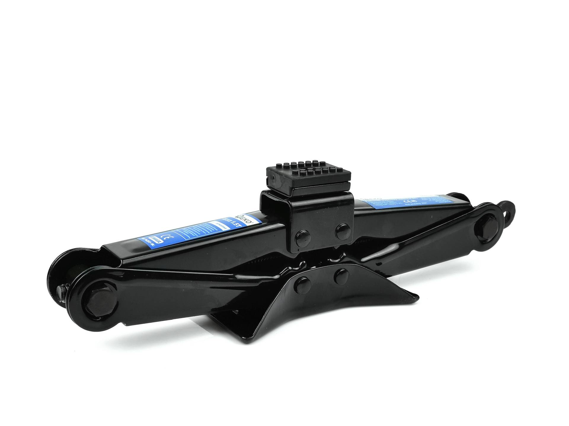 GEKO G02198 Nůžkový trapézový zvedák 1,5t pod auto + klíč