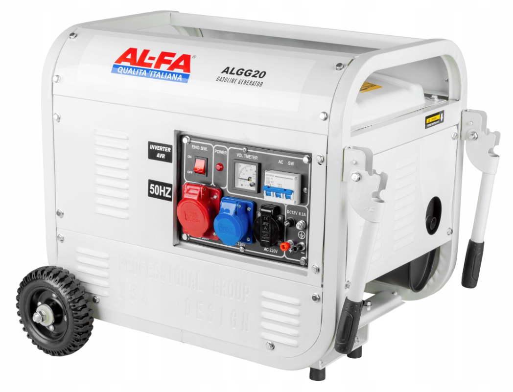 MAX MXGG20 ELEKTROCENTRÁLA GENERÁTOR PROUDU 7HP 230-380V 12V 2500W AVR