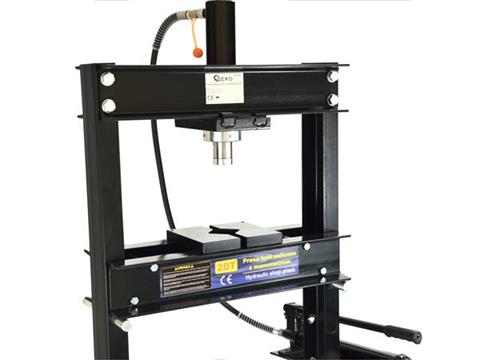 GEKO G02087 Hydraulický dílenský lis nosnost 20t s manometrem