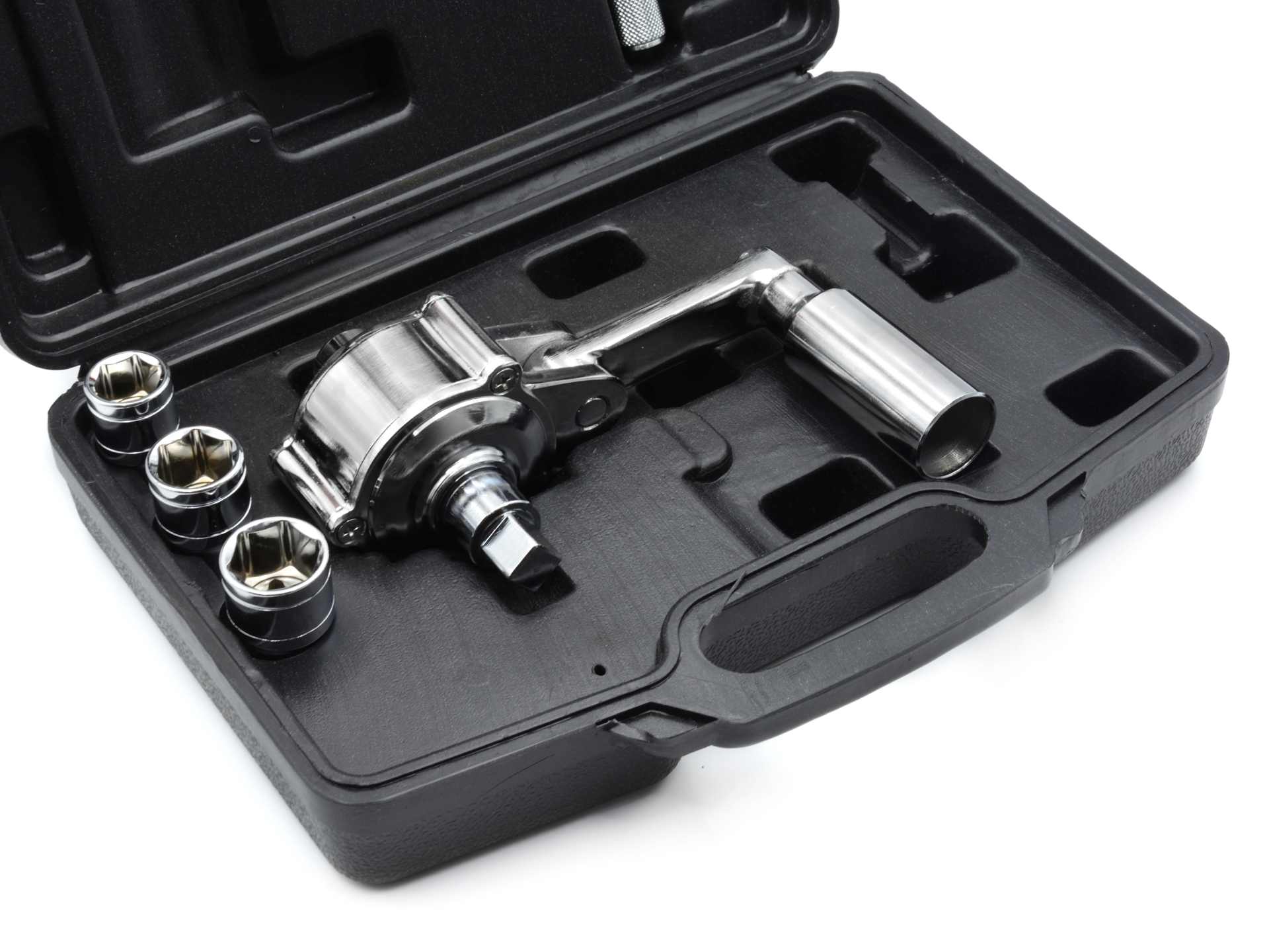 GEKO G10069 Klíč na kola násobič posilovač kroutícího momentu 1/2" 300Nm, klíče + nástrčné hlavice