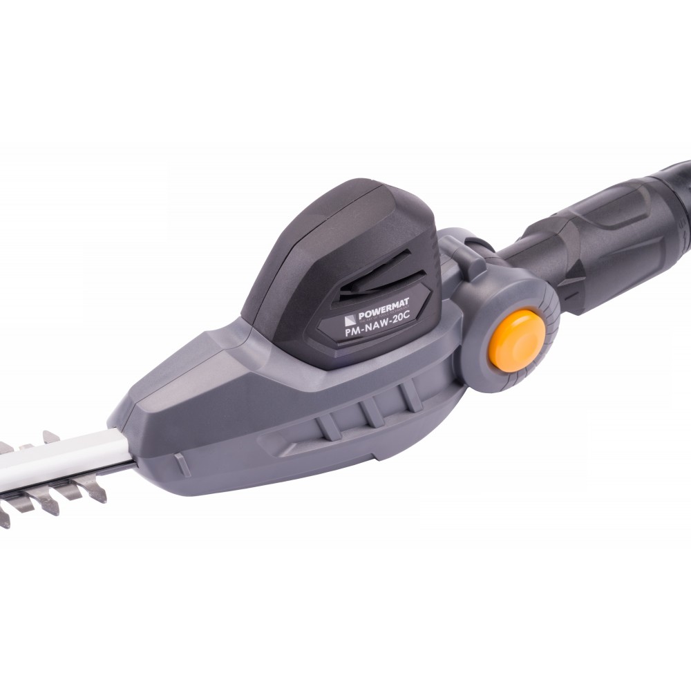 POWERMAT PM-NAW-20C AKUMULÁTOROVÉ TELESKOPICKÉ NŮŽKY NA ŽIVÝ PLOT ZASTŘIHOVAČ 41cm