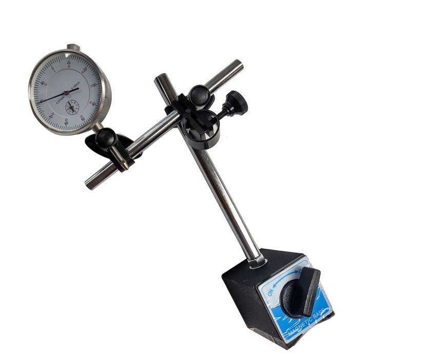MAGMA Číselníkový úchylkoměr magnetický stativ 60kg sada