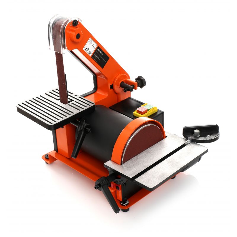 KRAFT&DELE KD1731 Elektrická stolní bruska pásová kotoučová broušení 230V 550W