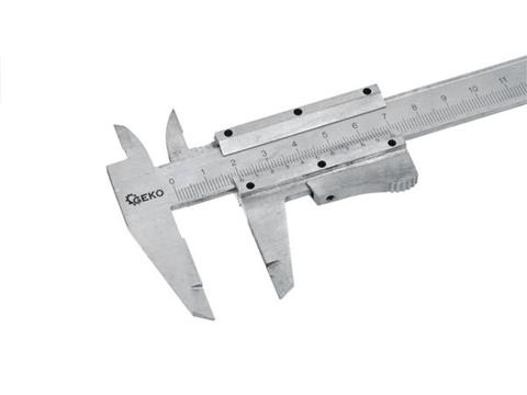 GEKO G01491 Posuvné MĚŘÍTKO, ŠUPLERA manuální 0,02mm 150mm s autom. blokaci 