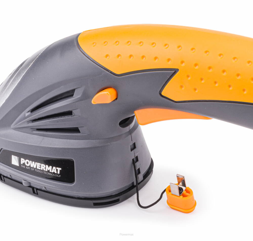POWERMAT PM-ANTK-3.6TW Akumulátorové nůžky na trávu, keře a živé ploty 1500mAh