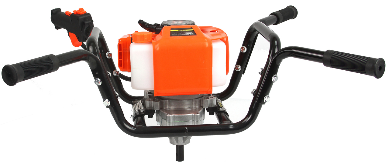 MARPOL M84001/2 MOTOROVÝ ZEMNÍ PŮDNÍ VRTÁK 2-OS K VRTÁNÍ DO ZEMĚ + 3 vrtáky