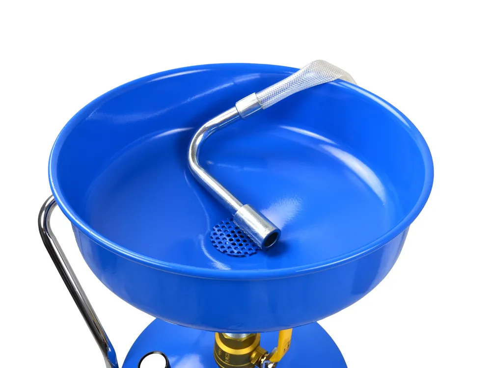 GEKO G02121 Pneumatická odsávačka vypouštěčka oleje 70L jímka, trychtýř