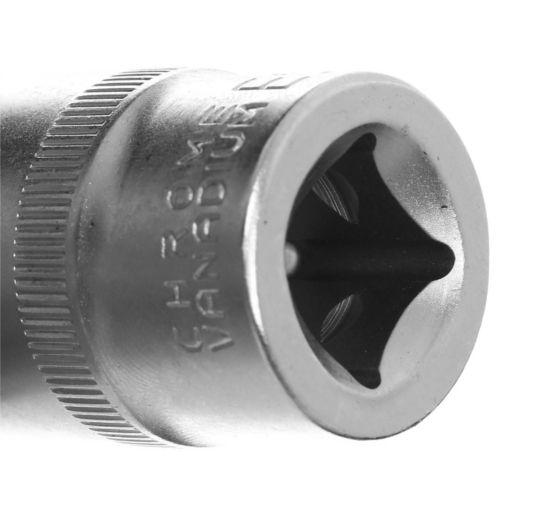 KRAFT&DELE KD10227 Hlavice nástrčné klíče torx 9ks E10-E24 1/2", klíče