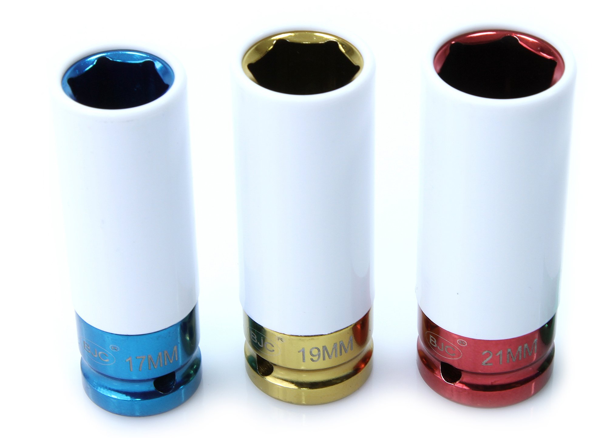MAR-POL M58270 Nástrčné hlavice klíče Sada BJC 1/2" (17,19,21mm)