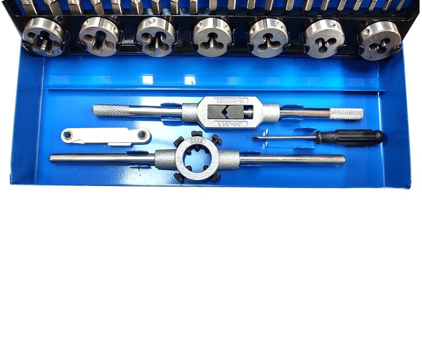 MAGMA M3-M12 Závitníky a očka sada 32ks Závitník závitořezných nástrojů