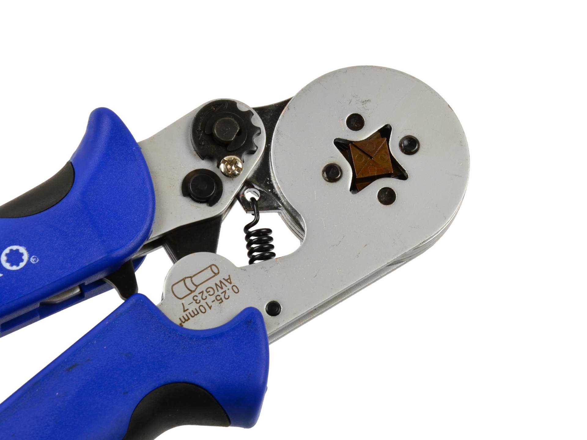 GEKO G01772 Krimpovací kleště pro konektory objímky svorky 0,25-10mm2