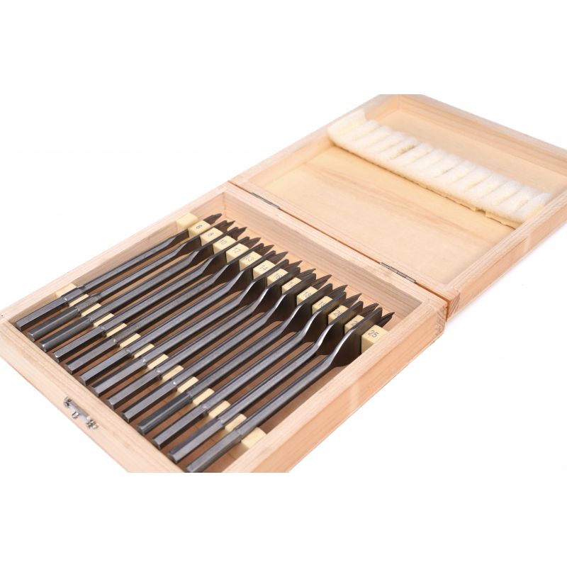KRAFT&DELE KD10549 Lopatkové vrtáky na dřevo 13ks 6-25 mm