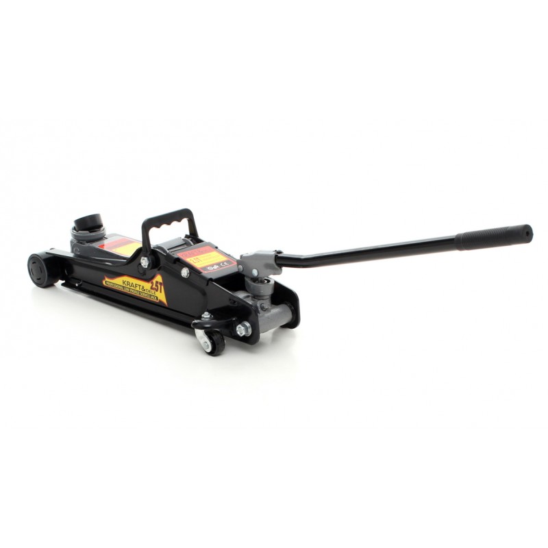 KRAFT&DELE KD383 NÍZKOPROFILOVÝ HYDRAULICKÝ ZVEDÁK 2,5t pod auto, otáčivá hlava