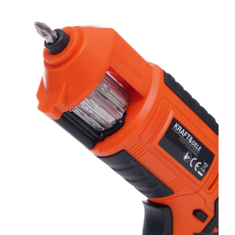 KRAFT&DELE KD1574 Akumulátorový šroubovák 1300mAh LED bity