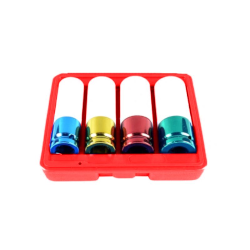 KRAFT&DELE KD10523 Sada vnitřních nástrčných klíčů na alu ráfky barevné 4KS 1/2"