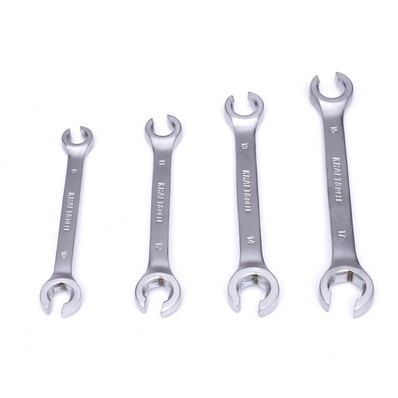 KRAFT&DELE KD11303 Polootevřené klíče na brzdové trubky 4ks 8-17mm