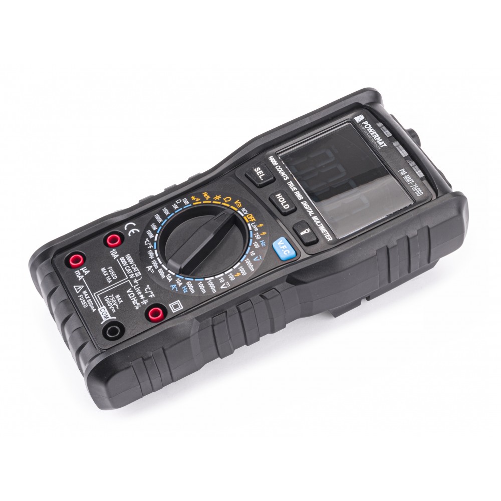 POWERMAT PM-MMT-75PRO Digitální multimetr elektronický 10A měřič měřidlo