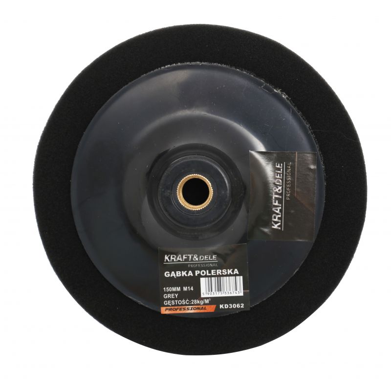 KRAFT&DELE KD3062 Leštící houba kotouč 150mm M14 černá