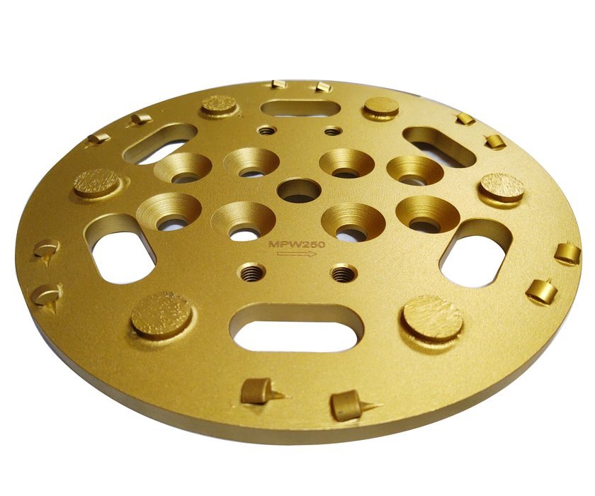 Magma MPW250 Brusný kotouč 250mm PCD k frézování betonu