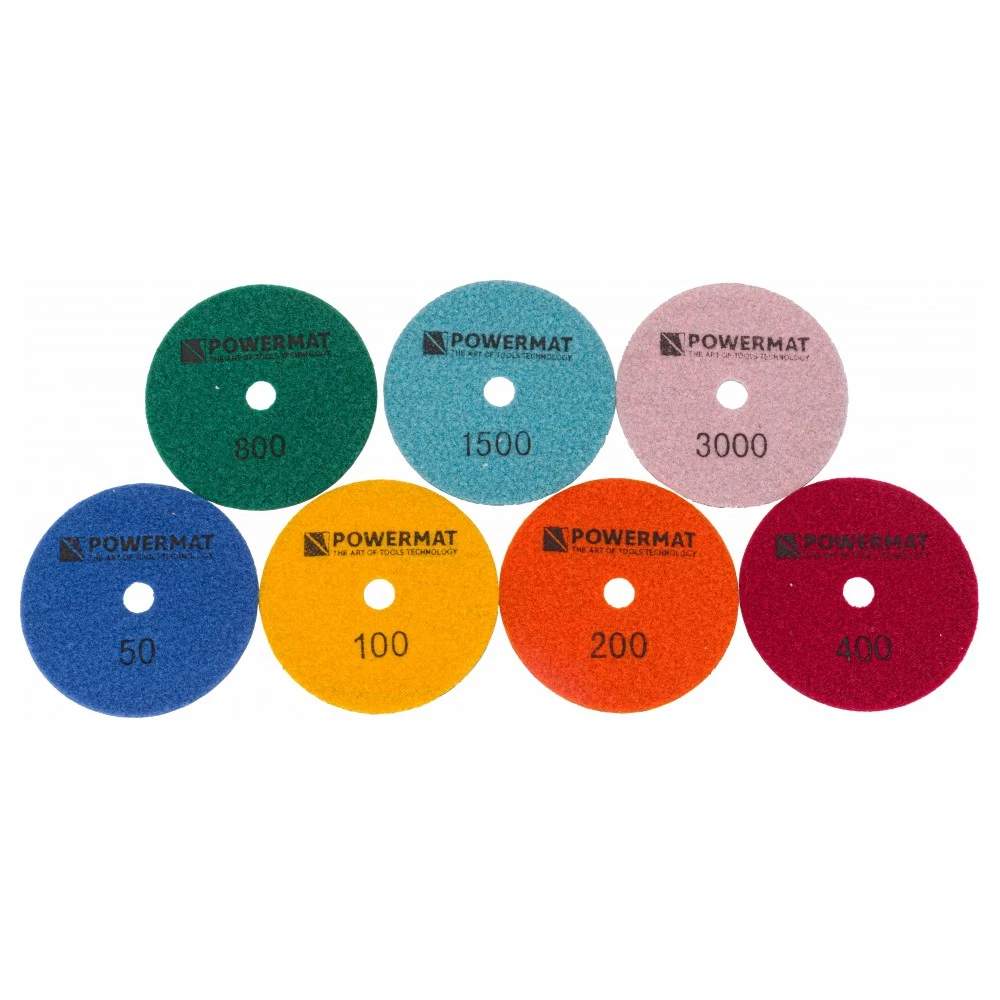 POWERMAT PM-DPP-100TS Brusné diamantové kotouče pro suché broušení 100mm