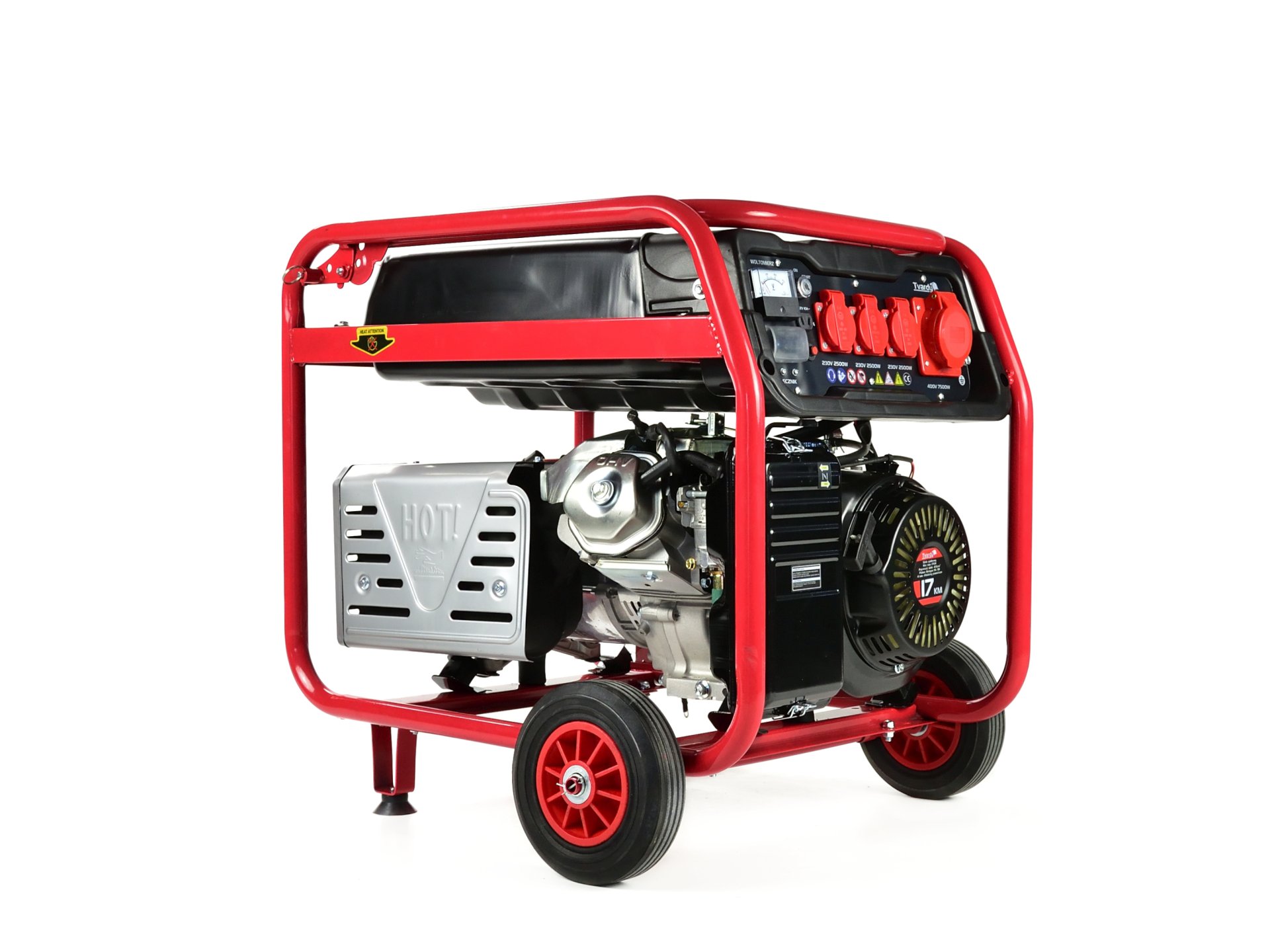 Tvardy T05004 Elektrocentrála s elektronickým startováním 17HP 8,5KW 400V