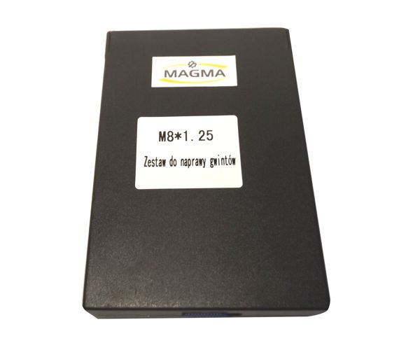 MAGMA Nářadí pro opravu poškozených závitů sada M8x1,25