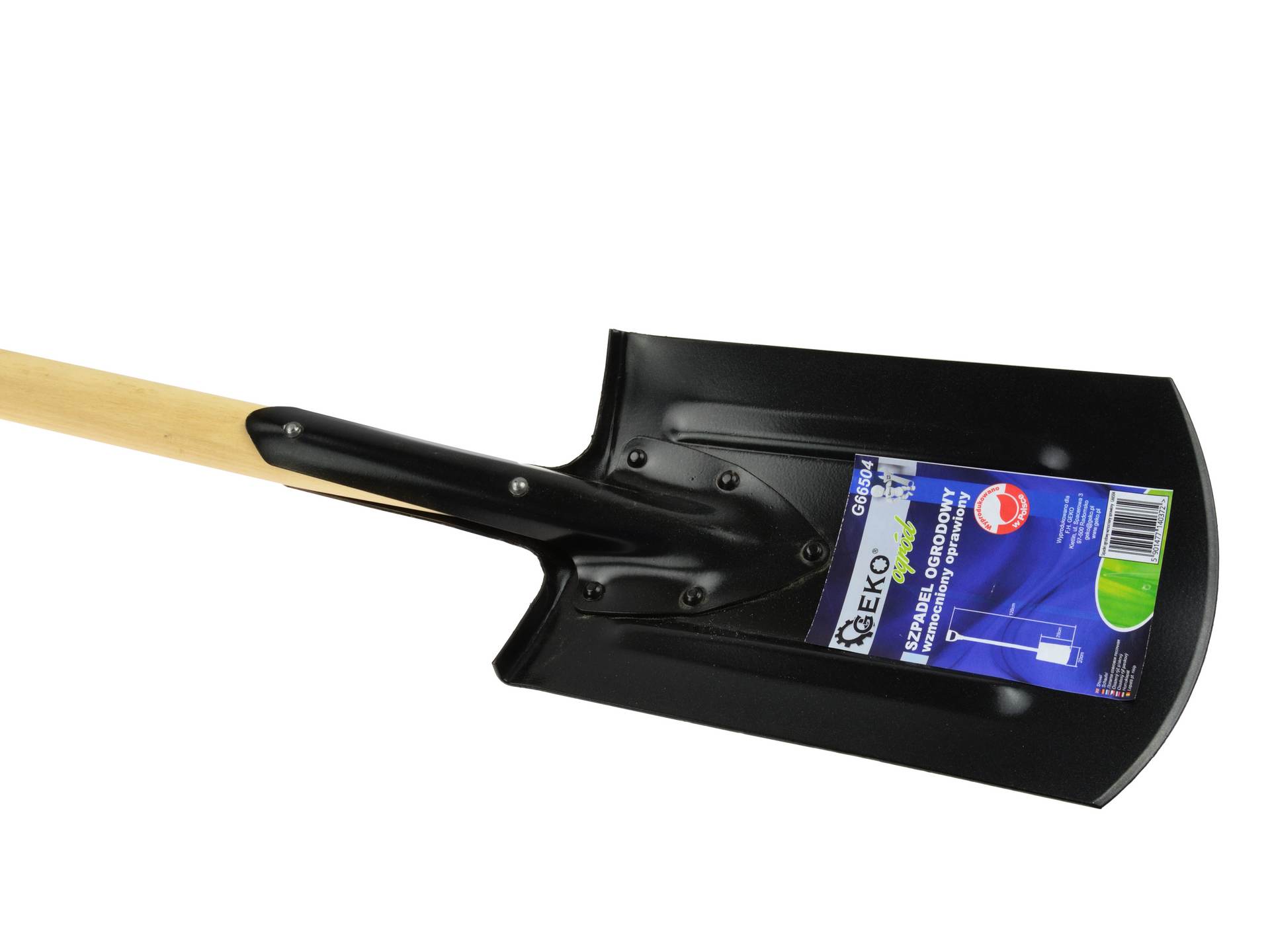 GEKO G66504 Zahradní rýč s dřevěným topůrkem