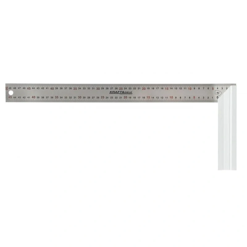 KRAFT&DELE KD10371 Měřicí úhelník 50 cm univerzální měřítko