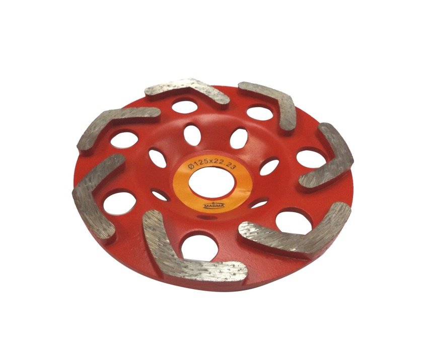 Magma MCWL125 Kotouč diamantový segmentový 125mm na beton dlažbu