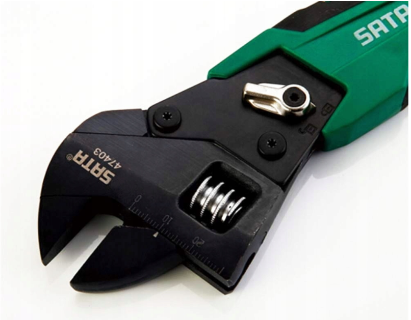SATA 47403 Nastavitelný francouzský klíč 8" 215mm s ráčnou francouzák
