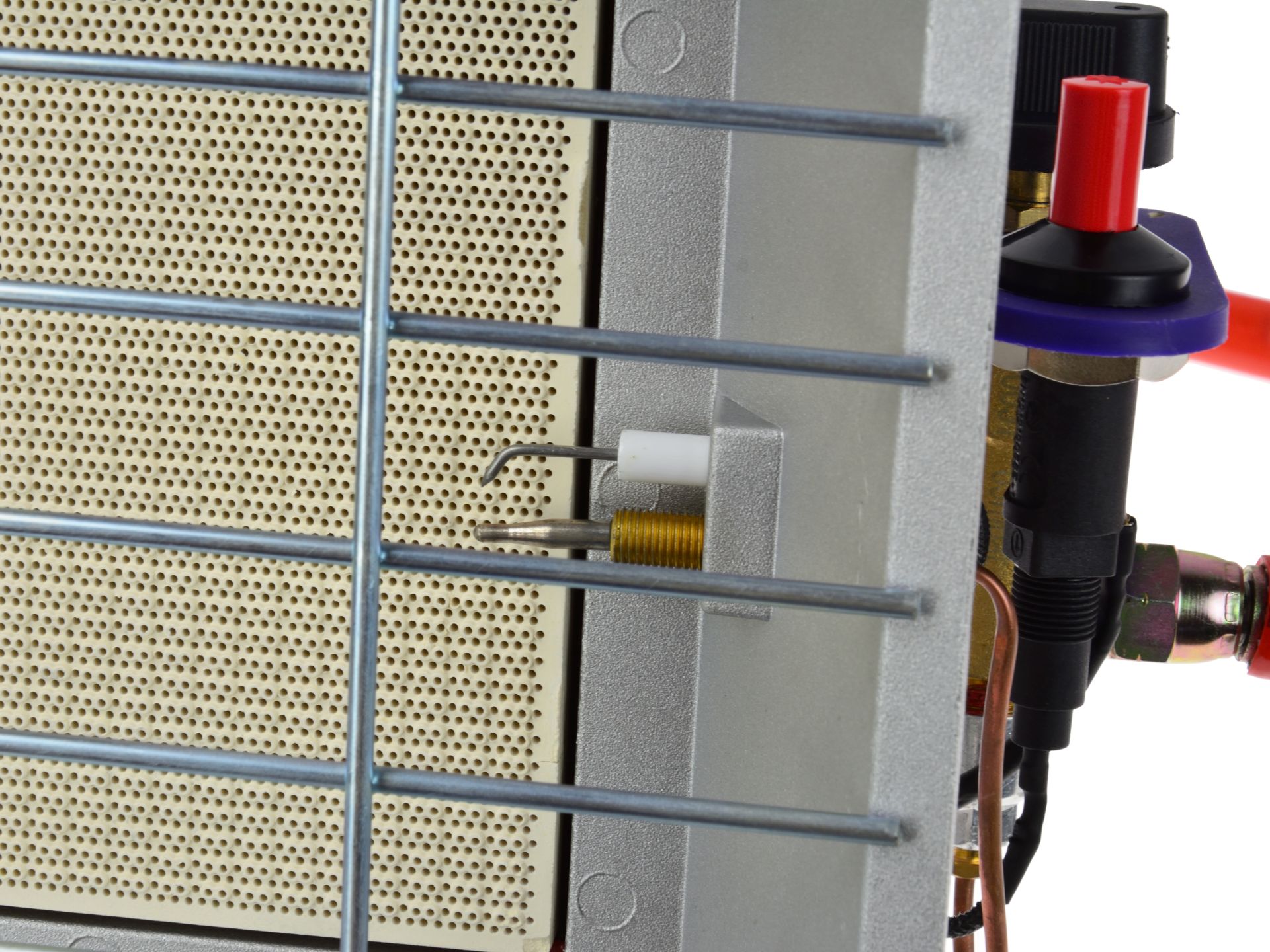 Geko G80531 Plynový ohřívač radiátor 4600W na plynovou láhev se zapalovačem