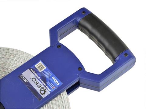 GEKO G01477 Geodetická měřicí páska / metr / měřidlo 100m