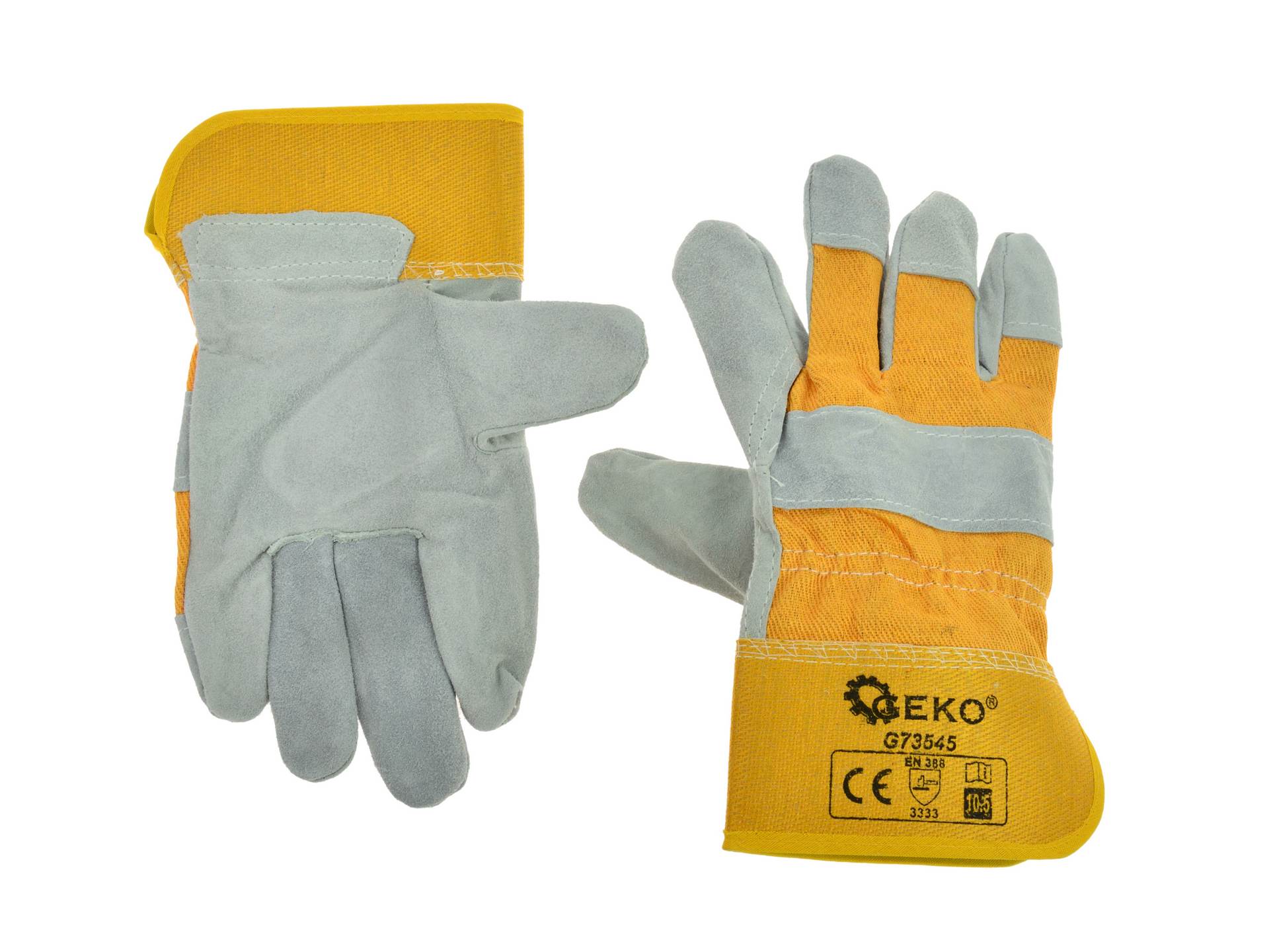 GEKO G73545 Kožené pracovní rukavice 12 párů vel. 10,5