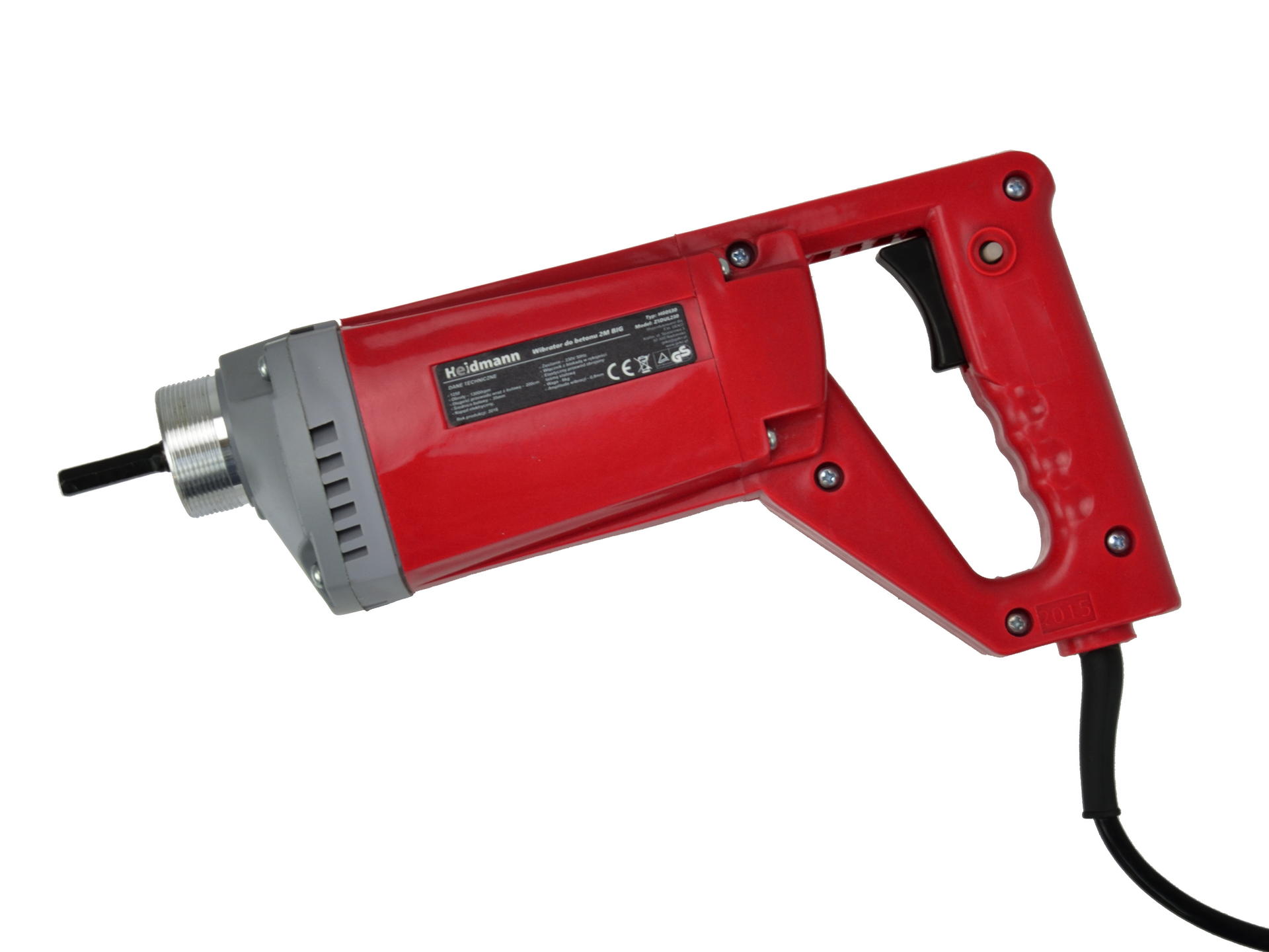 GEKO H00530 Ponorný vibrátor na beton WG-527 35mm hadice 2m