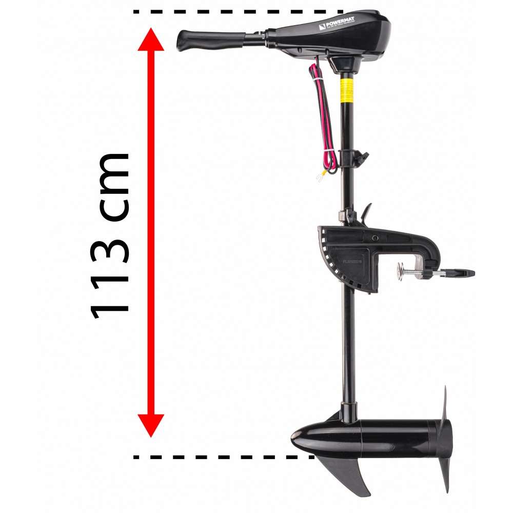 POWERMAT PM-ESZ-55H Elektrický lodní motor 640W 12V