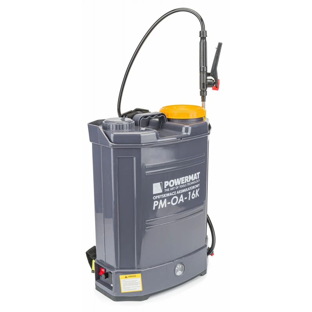 POWERMAT PM-OA-16K Akumulátorový postřikovač 16L zádový zahradní