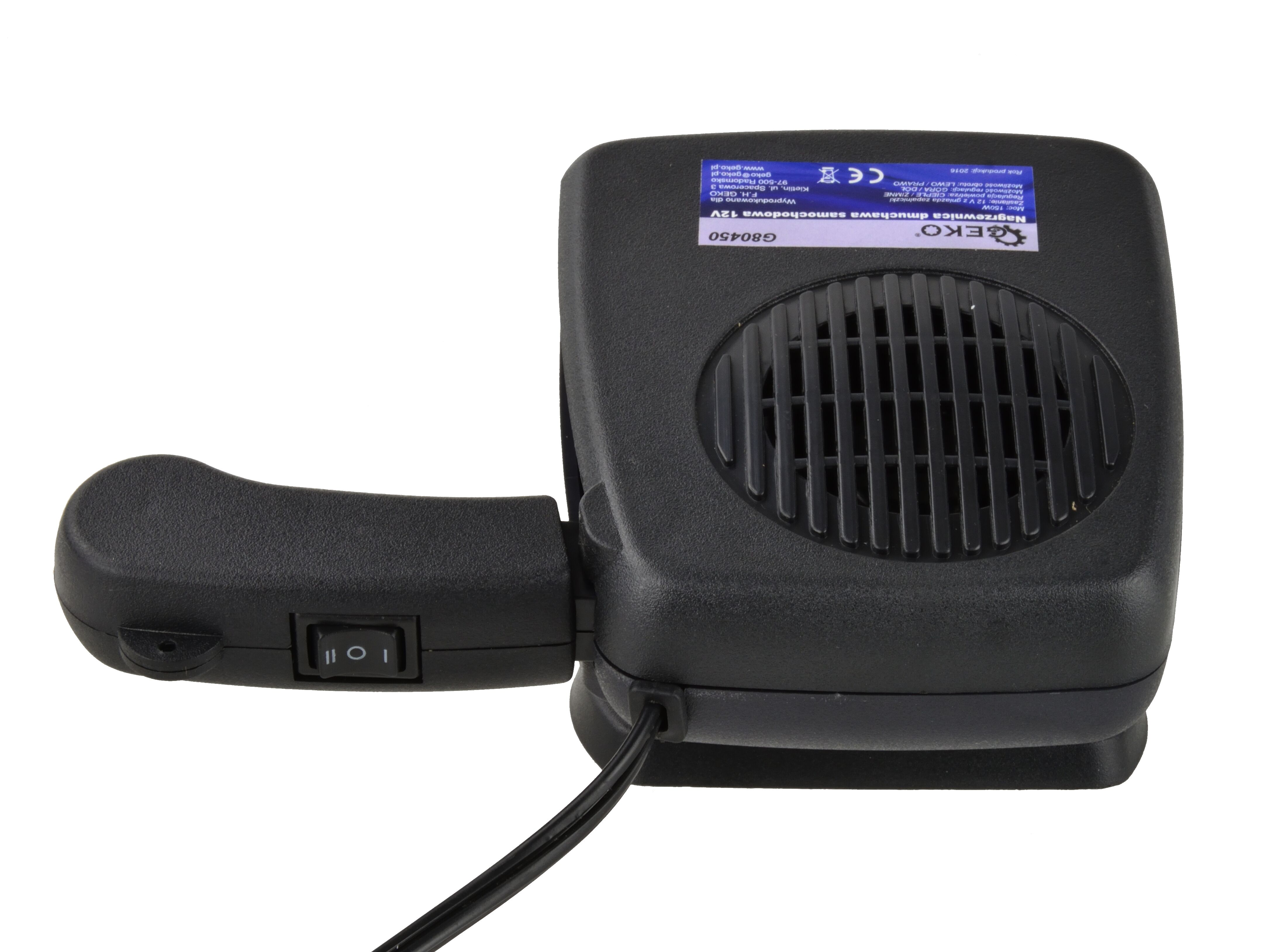 GEKO G80450 Horkovzdušný ohřívač topidlo do auta 150W 12V